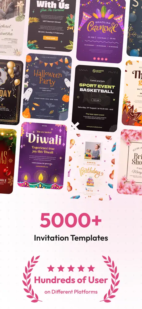 Invitation Maker - Invites RSVP